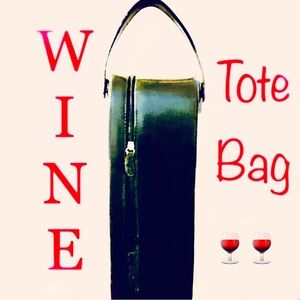 Leather Wine Bottle Carrying Case